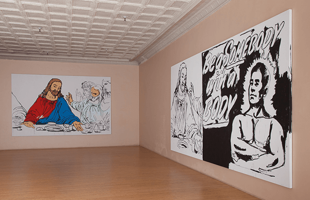 The present work installed at Andy Warhol: The Last Supper, Ayn Foundation, Marfa, September 2005 – May 2021.  Artwork: © 2021 The Andy Warhol Foundation for the Visual Arts, Inc. / Licensed by Artists Rights Society (ARS), New York
